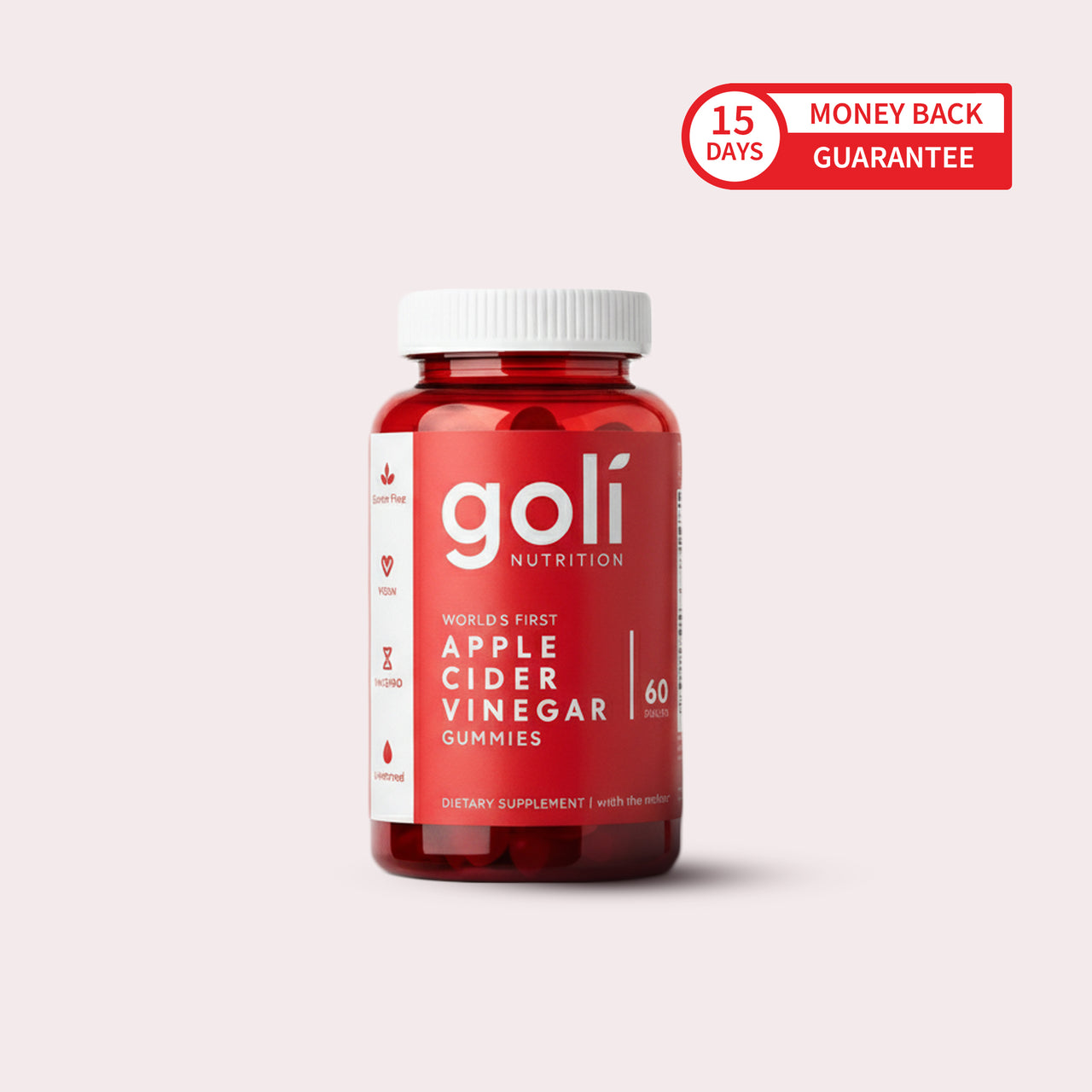 Goli® Apple Cider Vinegar Gummies – Metabolism & Digestive Wellness